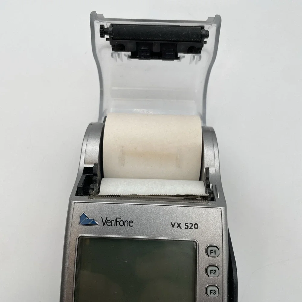 Verifone Vx520  CTLS Dual Com Terminal Credit Card Terminal UNTESTED